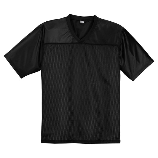 Vanton Sport-Tek Men's PosiCharge Replica Jersey - Black Athletic Shirt